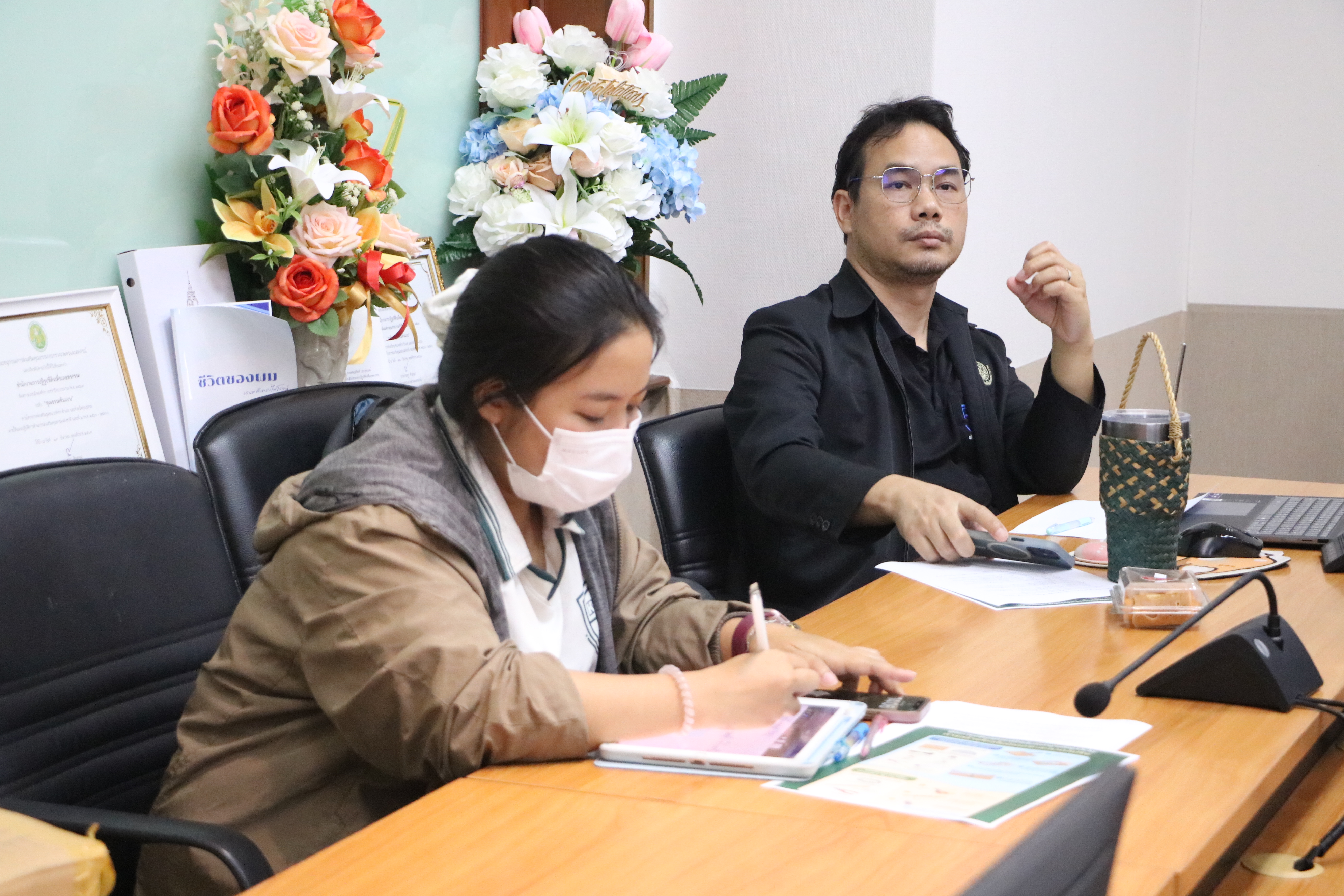 title - ส.ป.ก. ประชุมหารือร่วมกับองค์การบริหารจัดการก๊าซเรือนกระจก (องค์การมหาชน) เพื่อพัฒนามาตรฐานและแนวทางโครงการคาร์บอนเครดิตในพื้นที่ปฏิรูปที่ดิน